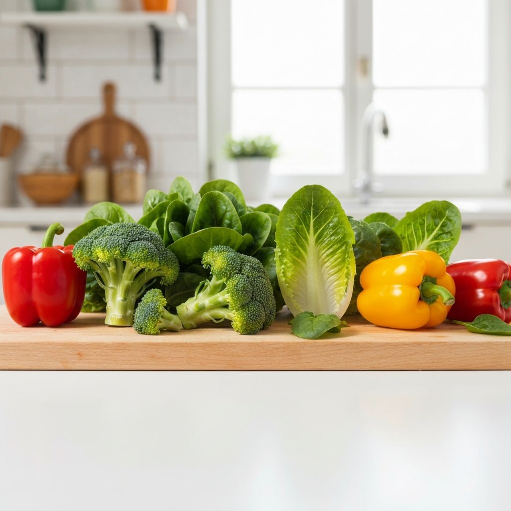 Frisches buntes Gemüse